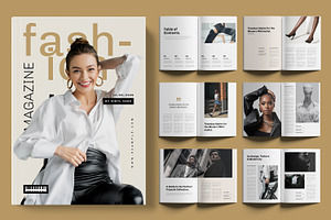 Elegant Lifestyle Magazine Template, a Magazine Template by ContestDesign