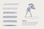 50 Authentic Etching Brushes, a Brush Add-On by The Old Type Foundry (Thumbnail 2 of 5)