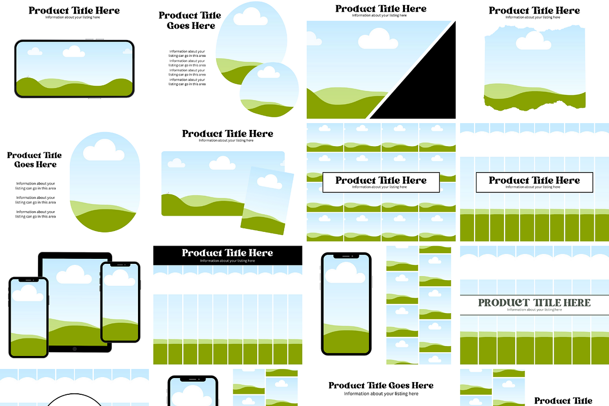 Etsy Shop Kit Mega Bundle, a Marketing Template by palmettosvg (Photo 3 of 7)
