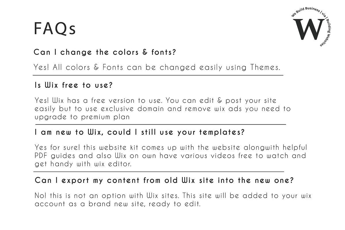 CALIFORNIA - Wix Website Template, a Wix Template by Design Unique (Photo 6 of 7)