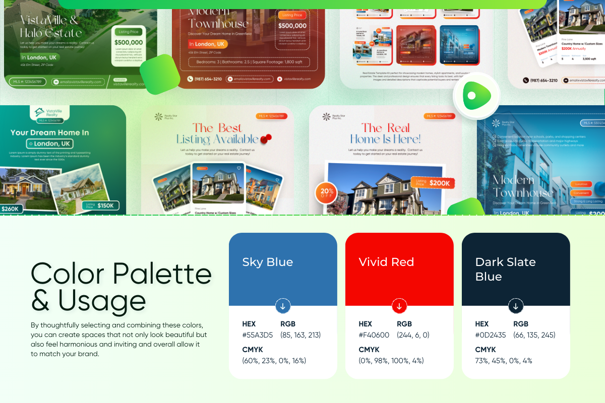Tranquil Haven -Real Estate Template, a Social Media Template by Exceptionalways (Photo 3 of 7)