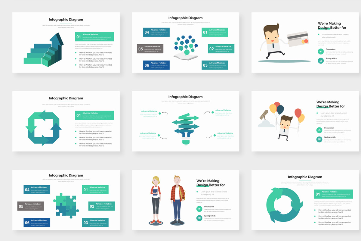 Process Overview Powerpoint Template, a Presentation Template by One ...