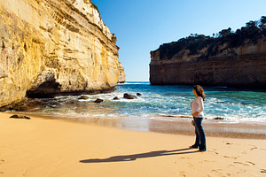 Woman At Loch Ard Gorge, a Person Photo by THP Creative