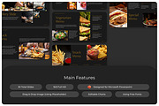 Restaurant PowerPoint Presentation, a Presentation Template by Premast (Thumbnail 2 of 4)