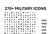 Military War Icons Bundle svg png, an Icon by IconValue (Thumbnail 2 of 2)