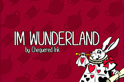 Im Wunderland, a Font by Chequered Ink (Thumbnail 1 of 4)