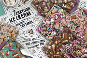 7 Ice Cream Seamless Patterns, a Pattern Graphic by BALABOLKA (Thumbnail 1 of 8)