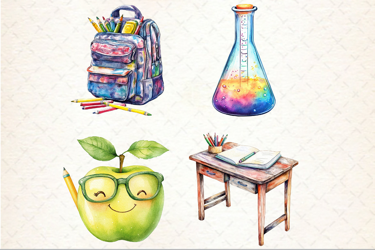 Fun School Activities Clipart, an Illustration by Rose Art (Photo 7 of 7)