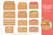 Fruits and Vegetables - Cliparts Set, an Illustration by Estudio Daiane Barbosa (Thumbnail 4 of 10)