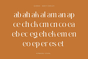 Giarek - Ligature Serif Font, a Serif Font by Nirmana Visual (Thumbnail 12 of 13)