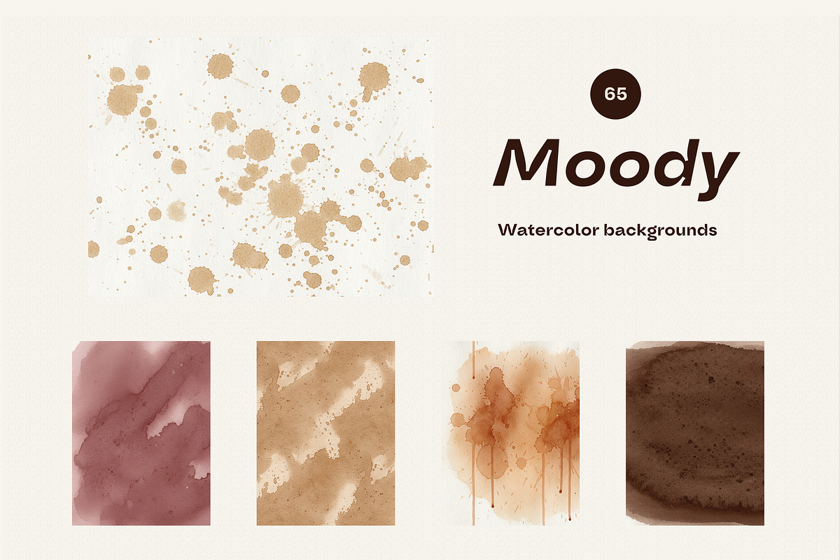 Moody Fall Watercolor & Doodles, an Object Graphic by divanovskaya_nv (Photo 8 of 19)