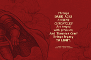 Noble Scribe – Editorial BlackLetter, a Blackletter Font by ALV_TypeFoundry (Thumbnail 7 of 18)