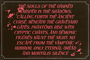 Grimveil - Horror Serif Font, a Serif Font by Snape Design Studio (Thumbnail 6 of 12)