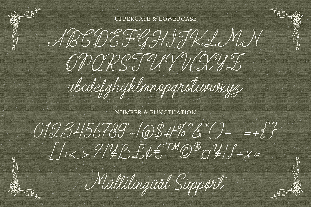 Aurelia Pearl Romantic Handwritten, a Handwritten Font by Haps Space (Photo 6 of 8)