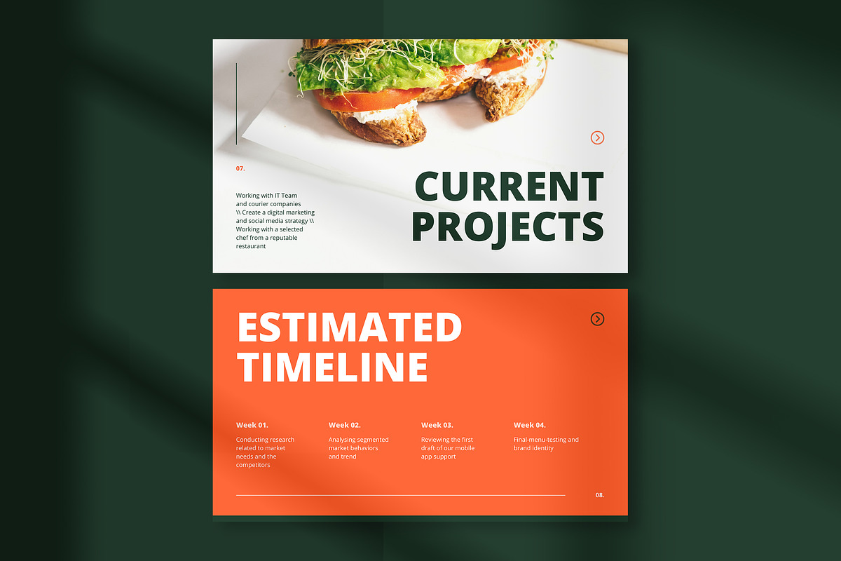 Bold Weekly Update Presentation, a Presentation Template by peterdraw (Photo 3 of 6)