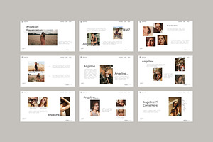 Angeline Keynote Template