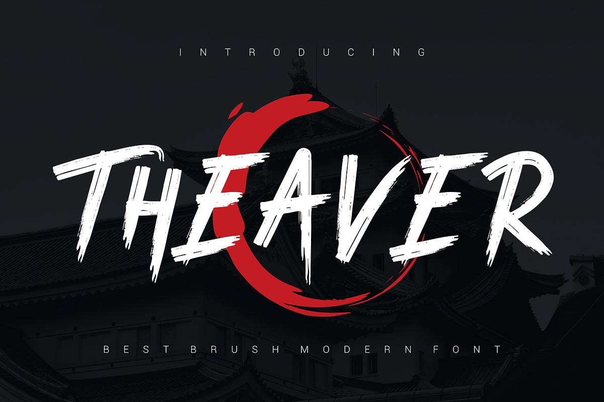 Theaver Font, a Handwritten Font by albert_kalingga (Photo 1 of 4)
