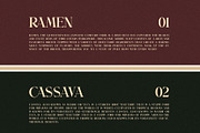 Calldera Elegant Serif Font, a Serif Font by Graphicxell (Thumbnail 3 of 10)