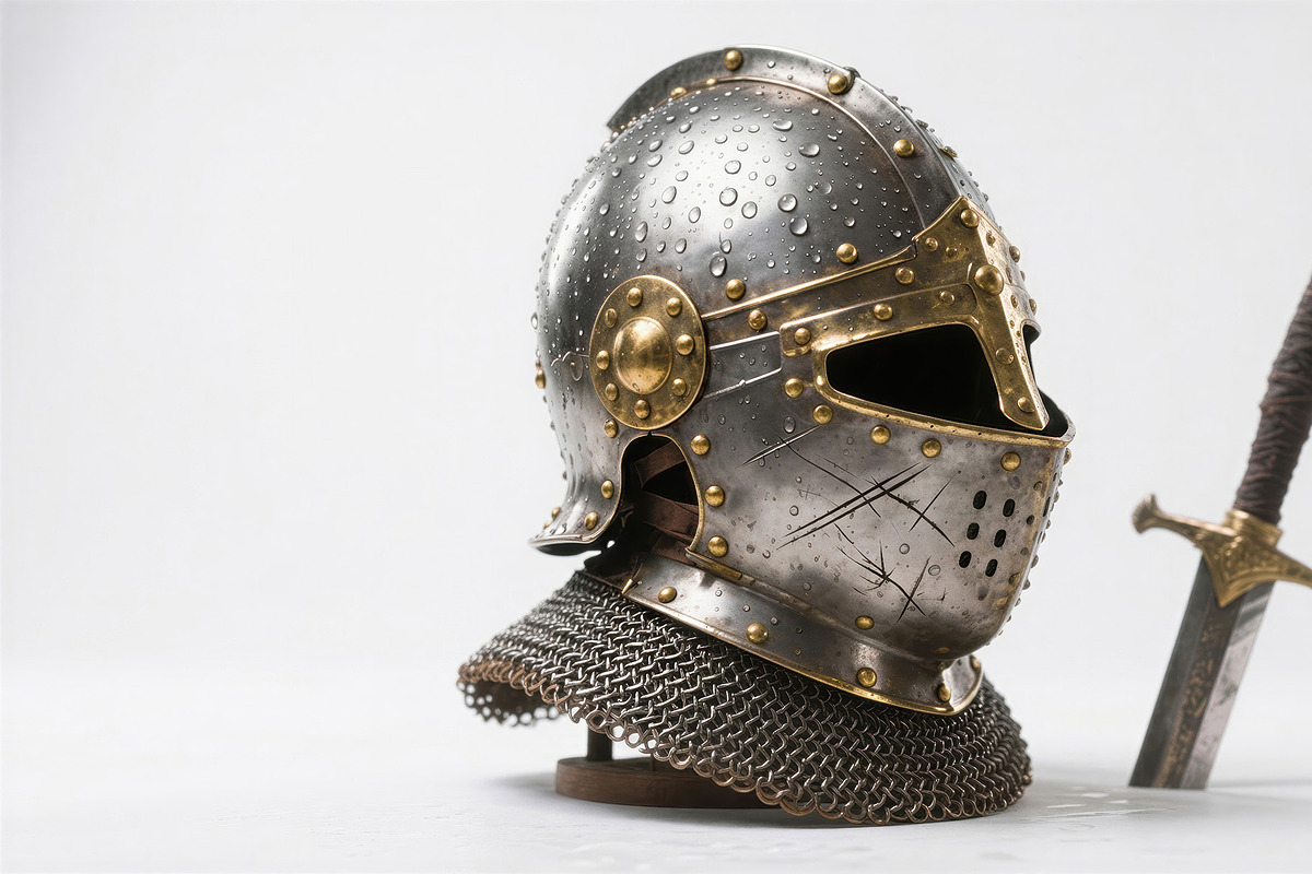 Medieval Warrior Gear Bundle, an Object Illustration by StockVerse Creative (Photo 20 of 20)