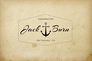 Retro Logos / Badges, a Branding & Logo Template by N A N D U Z D E S I G N (Thumbnail 6 of 14)