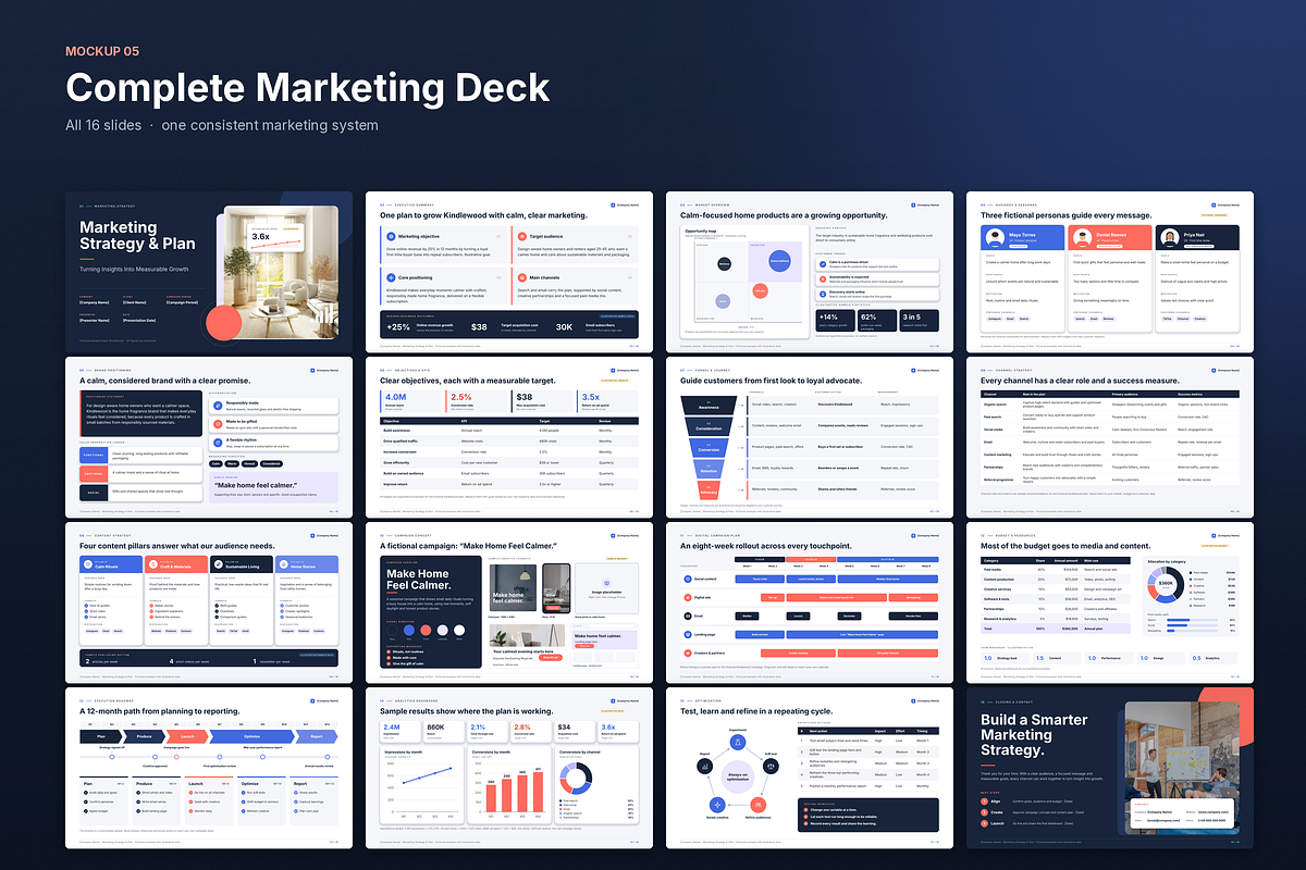 Marketing Strategy Plan Presentation, a Presentation Template by novexora (Photo 4 of 4)