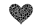 Floral Heart Silhouette Bundle, an Illustration by Designs_River (Thumbnail 10 of 31)