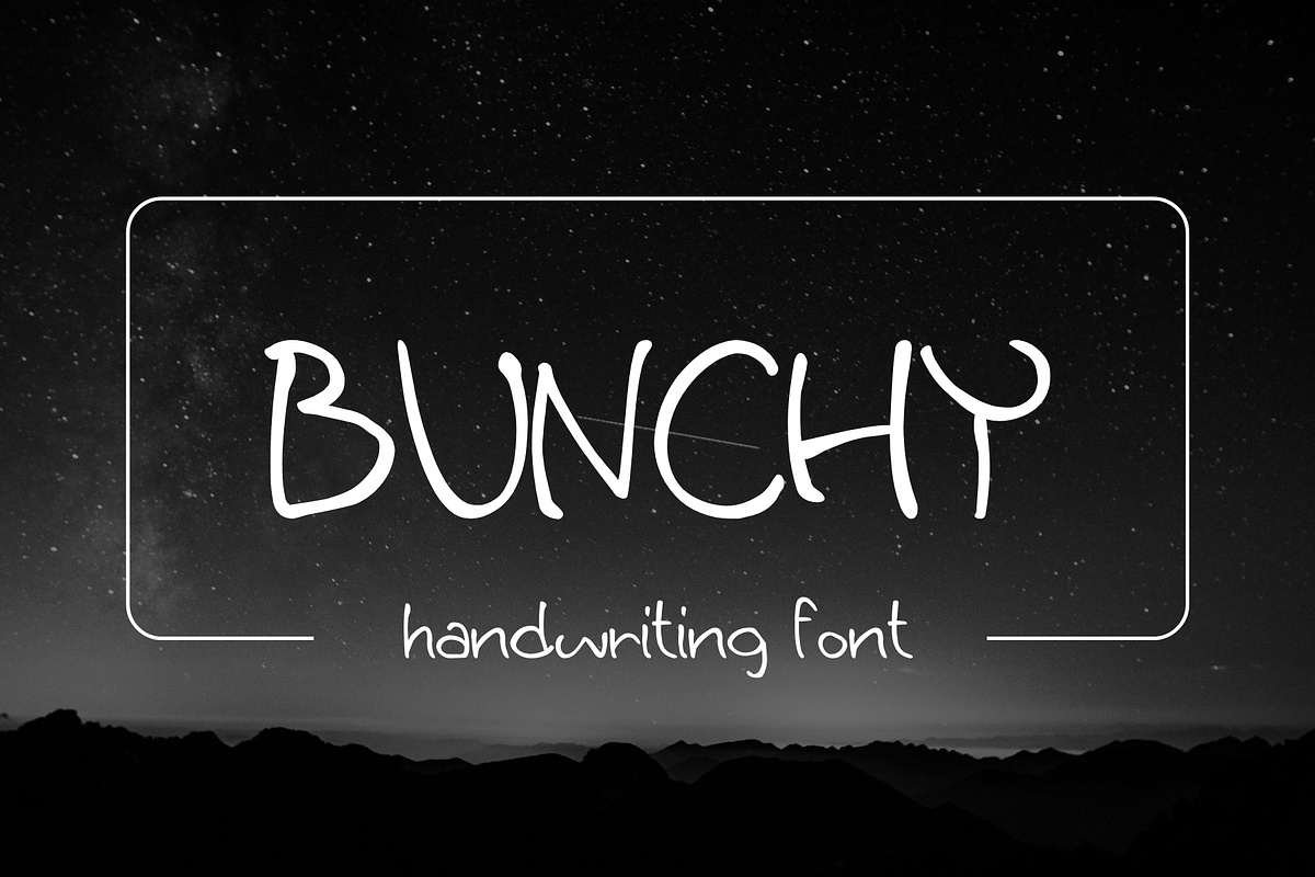 Bunchy - Modern Typeface, a Serif Font by Made by Cap (Photo 1 of 5)