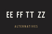 Airfare Font, a Sans Serif Font by Jordan Wilson (Thumbnail 9 of 10)