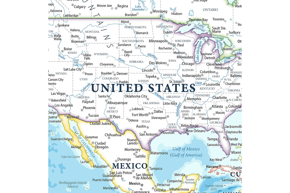 Vector World Map - Pacific View, a Graphic by PorcuPen Works (Photo 5 of 6)