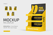 POS Display Mockup Set, an Advertising Mockup by Country4k (Thumbnail 1 of 4)