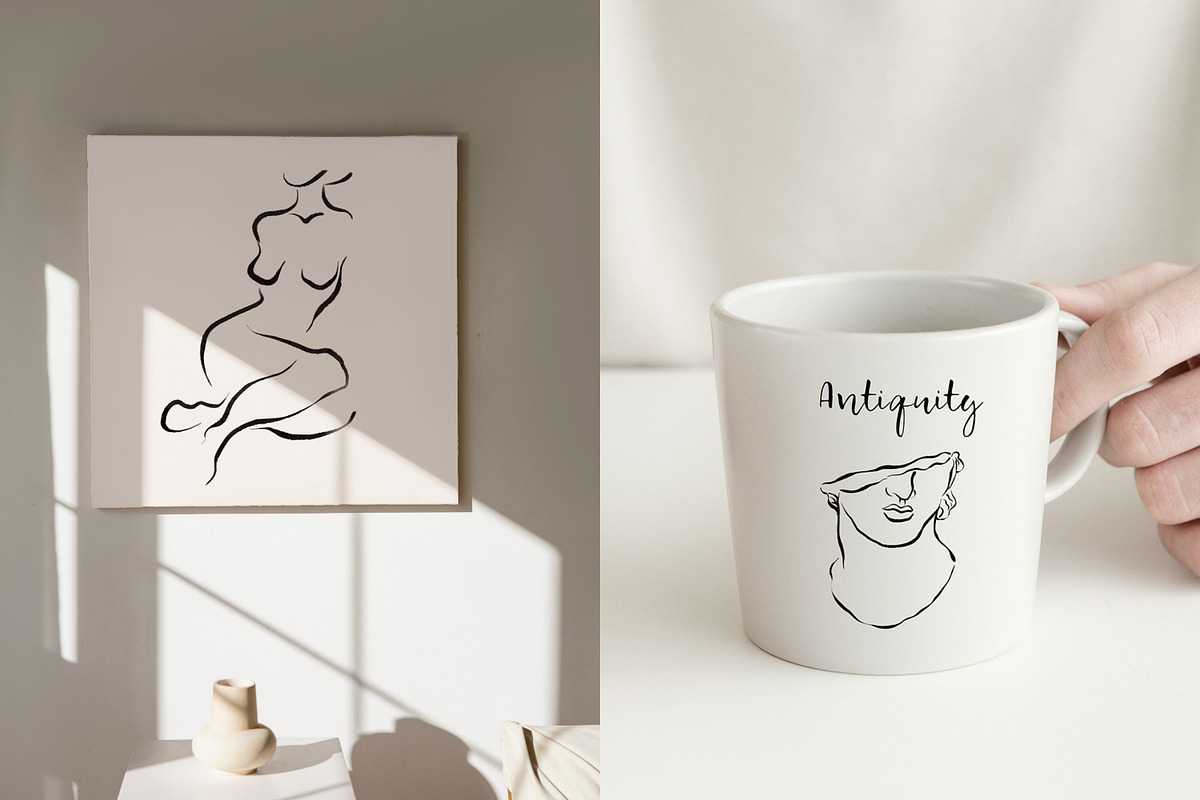 Modern Abstract Line Art, an Illustration by Kate Creative Studio (Photo 3 of 7)