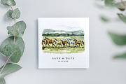 Watercolor Farm & Landscapes, an Animal Illustration by Yorda Studio (Thumbnail 7 of 11)