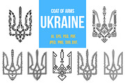 Coat of arms Ukraine, an Object Graphic by CGterminal (Thumbnail 1 of 2)