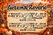 Autumn Reverie, a Handwritten Font by Yoga Letter (Thumbnail 8 of 9)
