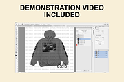 Gildan GI18500 Flat Mockup Template, a Hoody Mockup by Infinity Mockups (Thumbnail 10 of 10)