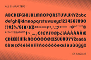 CS Ragout – Bold Font, a Sans Serif Font by Craft Supply Co. (Thumbnail 8 of 8)