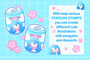 Procreate Brushes, Penguin Stamps, a Brush Add-On by InkPrintsTattoo (Thumbnail 11 of 11)