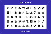 Orthopedics icons, an Outline Icon by Wencory (Thumbnail 1 of 2)