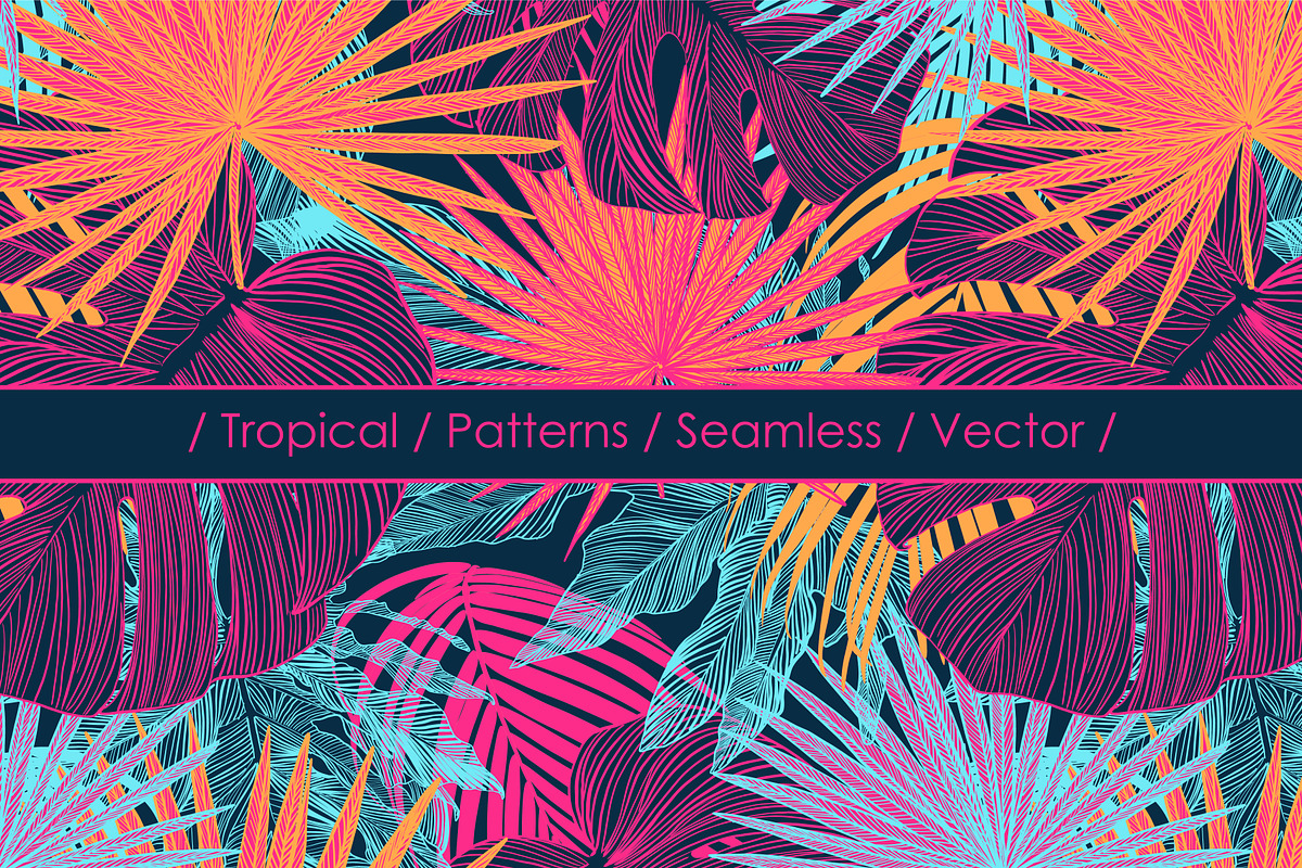 Wild Tropical Patterns, a Pattern Graphic by ANAKOTO (Photo 13 of 14)