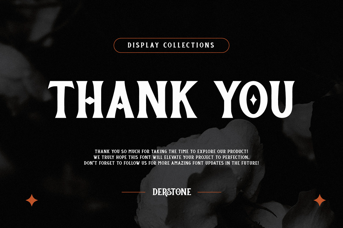 Derstone - All Caps Display Serif, a Serif Font by Lettermine (Photo 9 of 9)