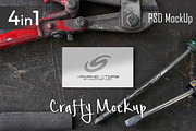 PSD Mockup Crafty 4 in 1, a Product Mockup by RudanStudio (Thumbnail 1 of 5)