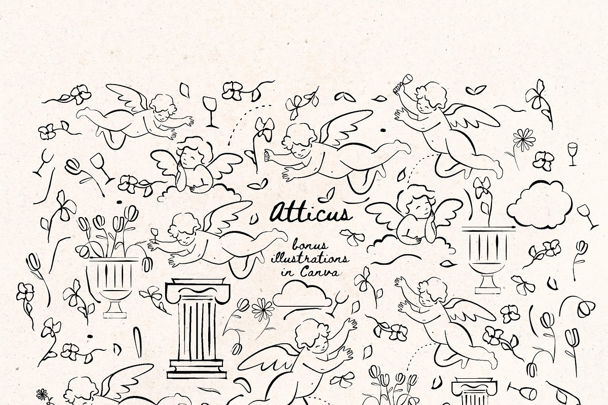 Wedding template bundle XL - Atticus, a Stationery Template by SydneyResnik (Photo 10 of 10)