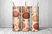 Fall Glitter Pumpkins Digital Paper, a Pattern Graphic by Creative Store (Thumbnail 5 of 5)
