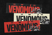 GC Vank - Strong Bold Condensed, a Sans Serif Font by Glyphonic (Thumbnail 3 of 15)