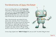 Zippy The Robot - Handwritten Font, a Handwritten Font by Kaya Fonts (Thumbnail 5 of 20)