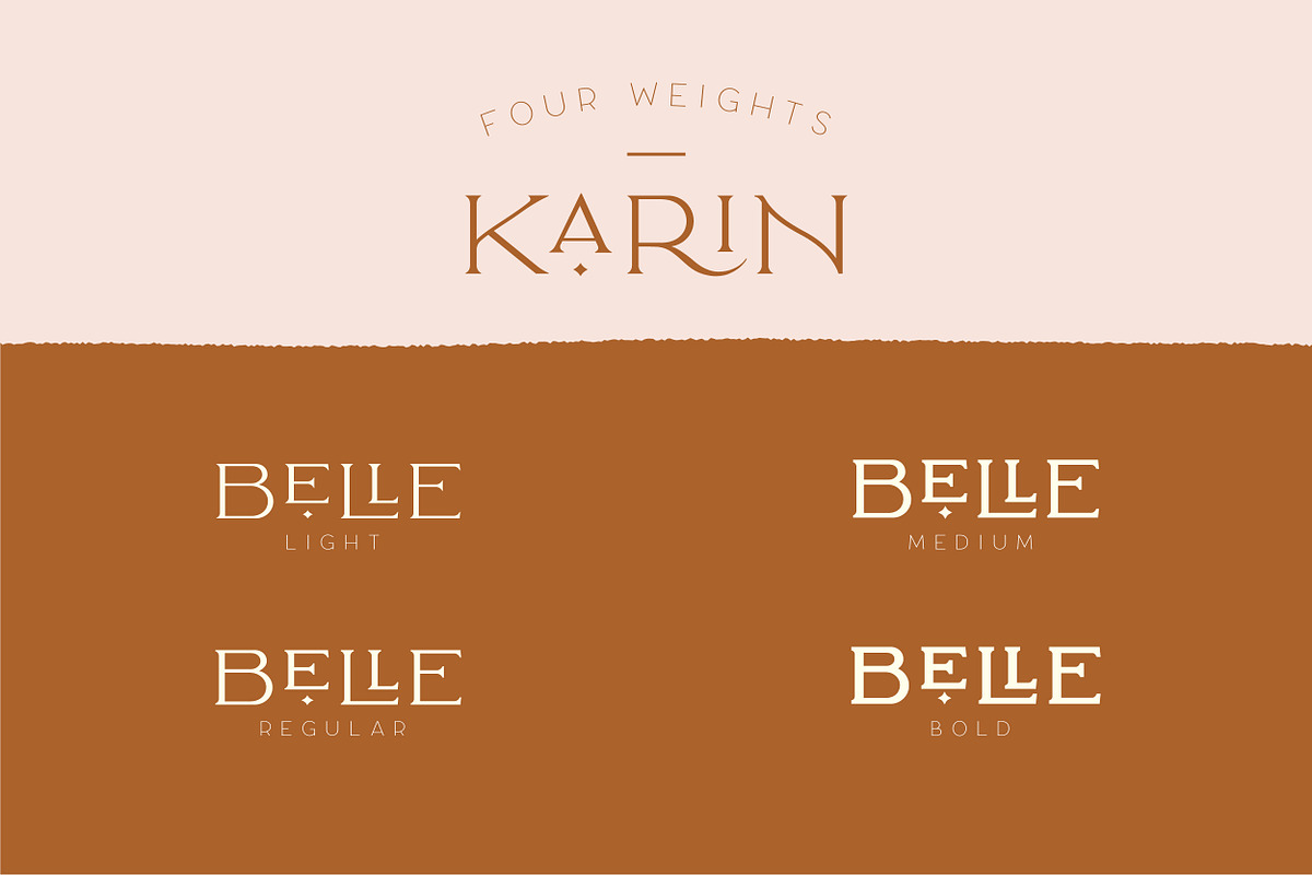 Elegant Karin - Stylish Typeface, a Serif Font by Kaligra.co (Photo 28 of 28)
