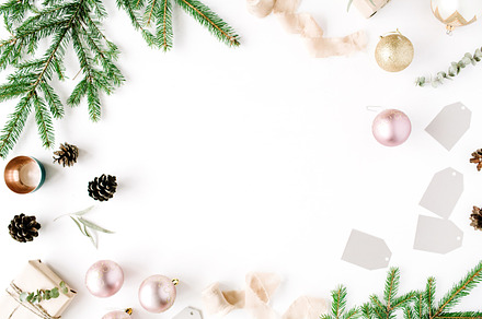 Christmas decoration containing winter, xmas, and gift, a Holiday Photo by Floral Deco