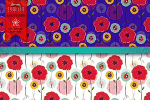 Two Poppies Patterns & Swatches