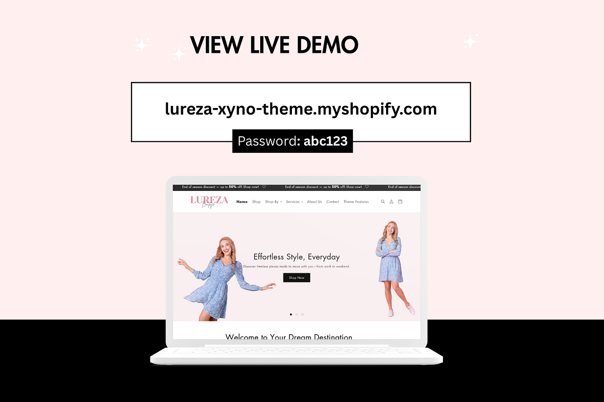 Lureza - Premium Shopify Themes, a Shopify Template by Xynotheme (Photo 3 of 7)