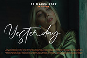 Positively, a Script Font by HATFSTUDIO (Thumbnail 4 of 8)